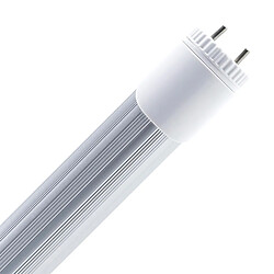 Ledkia Tube LED T8 G13 120cm Aluminium Connexion Latérale 18W Blanc Chaud (Pack 30 unités)