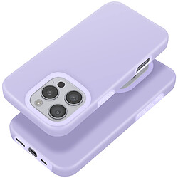 Avizar Coque pour iPhone 16 Pro Antichoc Intérieur Doux Bord Surélevé Violet Clair