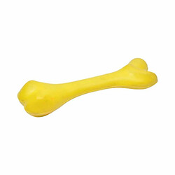 Paris Prix Jouet pour Chien Forme Os 21cm Jaune 