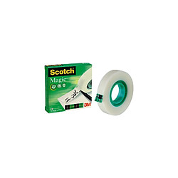 3M Scotch Ruban adhésif Magic 810, 12 mm x 33 m, invisible ()