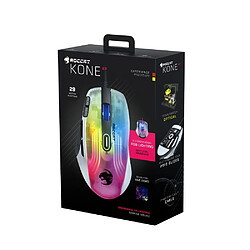 Souris Gamer filaire Roccat Kone XP Blanc