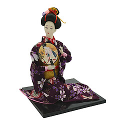 Poupée kimono japonais vintage de 16 pouces oriental poupée Kokeshi Geisha modèle artisanat pas cher