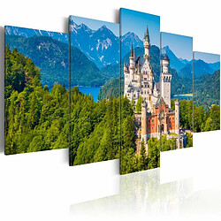 Paris Prix Tableau Imprimé Neuschwanstein Castle 100 x 200 cm