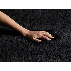 Acheter Beliani Tapis 160 x 230 cm noir EVREN