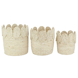 Acheter Aubry Gaspard Cache-pots en maïs (Lot de 3).