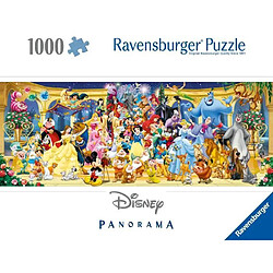 Avis Ravensburger-Puzzle 1000 pieces Panorama-Photo de groupe Disney-Adultes&enfants des 14 ans-Puzzle de qualité supérieure-12000444