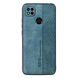 Coque en TPU + PU anti-chute pour votre Xiaomi Redmi 10A/Redmi 9C/Redmi 9C NFC - vert