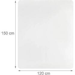 Helloshop26 Tapis de protection bureau sol transparent 120 x 150 cm 13_0002837_2