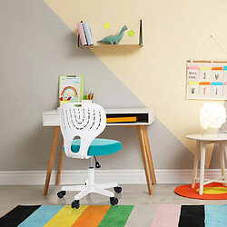 Avis Chaise pivotante pour des enfants KIDDY TOP W Bleu hjh OFFICE