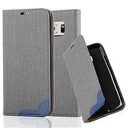 Cadorabo Coque Samsung Galaxy S6 EDGE Etui en Gris