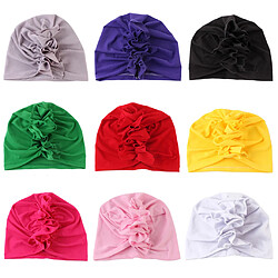 Avis Turban chapeau enfant en bas âge garçons mignons bébés filles tête Wrap bandeau cap jaune