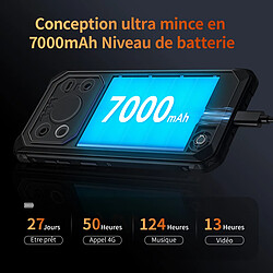 Avis IIIF150 Air1 Ultra+ Smartphone Robuste 6,8" FHD+, 12Go + 256Go 7000mAh 64MP Caméra Helio G99 Téléphone Portable Double SIM 4G, Noir