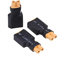 5pcs RC Drone Plug Adaptateur Convertisseur de Batterie Plug XT30 à XT60