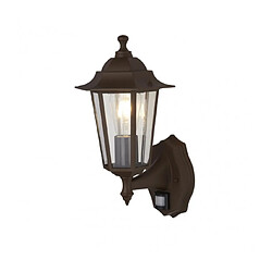 Searchlight Applique de jardin détécteur Alex Verre,moulé Transparent,brun rouille 1 ampoule 37cm Matériau : Verre,moulé Coloris : Transparent,brun rouille Nombre d'ampoules : 1 Type d'ampoule : E27 Puissance Max en Watts (W) : 60 Ampoules incluses : Non IP44 Hauteur en Cm : 3