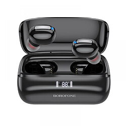 General Écouteurs sans fil Bluetooth Casque de charge rapide Casque intra-auriculaire Ipx Étanche Son de qualité supérieure Basses profondes Écouteurs résistants à la sueur pour le sport/le travail(noir)