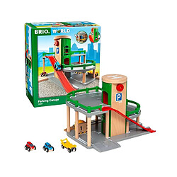 Brio Parking Garage Miniature avec Circuits Rail / Route Multicolore