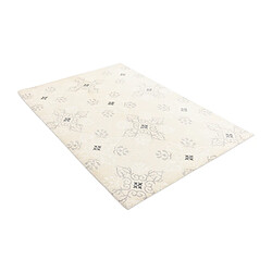 Vidal Tapis de laine 185x124 beige Darya