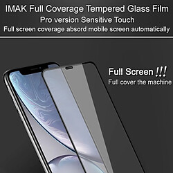 Wewoo Film de verre trempé plein écran pour dureté surface 9H pour iPhone X (noir)