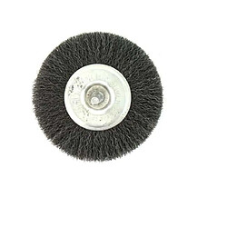 Brosse circulaire acier diamètre 100 mm x 1