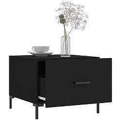 Acheter Maison Chic Table basse,Table Console Table d'appoint, Table pour salon Noir 50x50x40 cm Bois d'ingénierie -MN59480