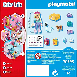 Acheter Playmobil® Mannequin avec chien Playmobil City Life 70595