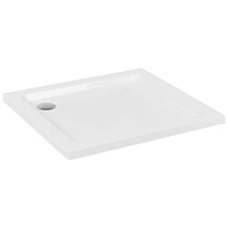 Acheter Beliani Bac de douche AMPAY 80 x 80 x 5 cm Blanc