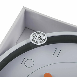 Acheter Horloge Murale Versa Blanc Plastique Quartz 4 x 30 x 30 cm