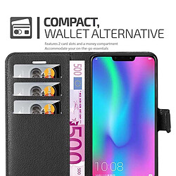 Avis Cadorabo Coque Honor 8C Etui en Noir