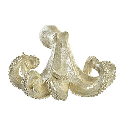 Figurine Décorative DKD Home Decor Doré Résine Pieuvre méditerranéen (25,5 x 24,5 x 15,5 cm)