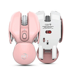 Avis Universal T37 1600DPI 2.4g Souris sans fil sans fil sans fil pour PC Pink Pink