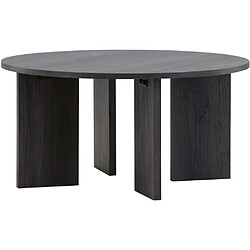 Acheter Vind Table basse ronde Askerön noir.