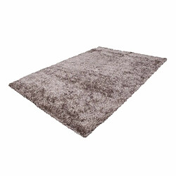 Acheter Paris Prix Tapis Shaggy Fait Main Diamond Taupe 120 x 170 cm