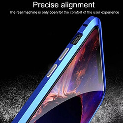 Acheter Wewoo Coque Rigide Etui de protection contre les chutes Imperméable Tout Bleu Magneto Shell Series pour iPhone 11 PC Bleu