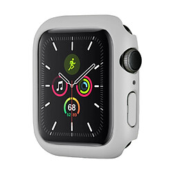 Coque en TPU caoutchouté, gris clair pour votre Apple Watch Series 7 41mm