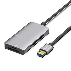 Acheter Universal USB 3.0 Hub + SD / TF / CF Carte Reader Adaptateur pour la tablette PC d'ordinateur portable