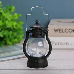 Avis Lanterne LED Lampe à Huile Table Porche Cabin Winery Light Noir