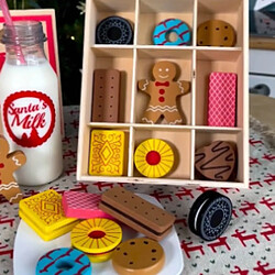 Bigjigs Toys Boîte de Biscuits en Bois pas cher