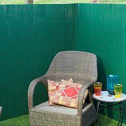 Nature Écran de jardin à double face PVC 1,5x3 m Vert