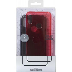 Acheter Color Block Pack de Protection Colorblock pour Huawei Y6 2019 Rouge