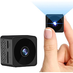 Mini Spy Camera, Stealth Camera, Infrared Night Vision with Motion Detection, Full HD Mini Camera, 6 Hours Battery Life, Indoor and Outdoor Covert Security Camera with Loop Recording, Suitable for Home and Office