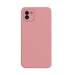 PHONECARE Coque Silicone Liquide pour Samsung Galaxy A03 4G - Rose