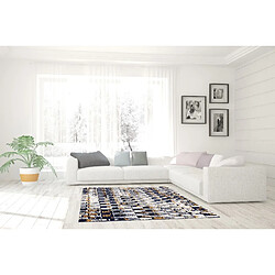 HOMEMANIA Tapis Imprimé Genetic 1 - Résumé - Décoration de Maison - antidérapants - Pour Salon, séjour, chambre à coucher - Multicolore en Polyester, Coton, 60 x 100 cm