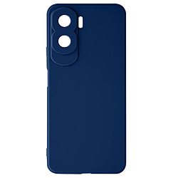 Avizar Coque pour Honor 90 Lite Silicone Soft Touch Mate Anti-trace bleu roi