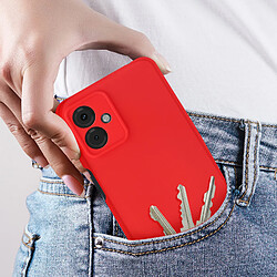 Acheter Avizar Coque pour Motorola Moto G14 Semi-rigide Soft-touch Fast Cover Rouge