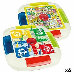 Color Baby Jeu de petit chevaux et de l'oie Colorbaby 26 x 5 x 26 cm (6 Unités)