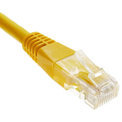 DCU TECNOLOGIC CONNECTION UTP CAT6 YELLOW 3M