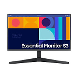 ECRAN 24" SAMSUNG S24C332GAU Noir 1920x1080 IPS 16:9 1ms 250cd/m² 100Hz 1000:1 1xHDMI 1xDisplayport 1xUSB Design épuré et bords ultra-fins Inclinable