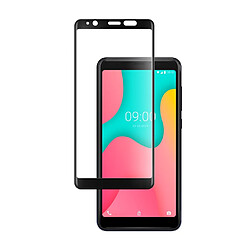 Wiko Verre de protection d'écran pour Wiko Y60 Antichoc Noir transparent