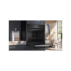 Four intégrable multifonction 71l 60cm pyrolyse noir - HB772G1B1 - SIEMENS pas cher