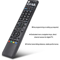 SANAG Telecommande Universelle De Rechange Pour Smart Tv Numerique Sharp Led/Lcd/Hd/3D pas cher